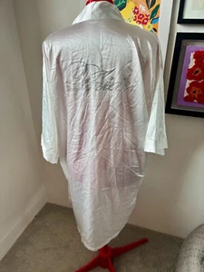Bride Bedazzled Rhinestone White Robe - Picture 1 of 2