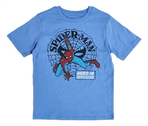 Boys Large 10-12 Spiderman Shirt Marvel Comics Superhero Web Slinging Tee Gift - Picture 1 of 4