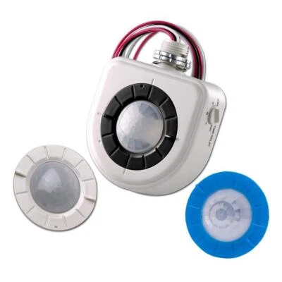Passive Infrared Fixture Mount High Bay Occupancy Sensor with 2 Interchangeable - Image 1 of 4