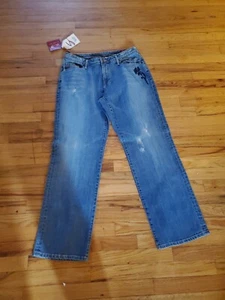 New Seven7 Premium Denim Women's Straight Jeans  Size 16 - Picture 1 of 10