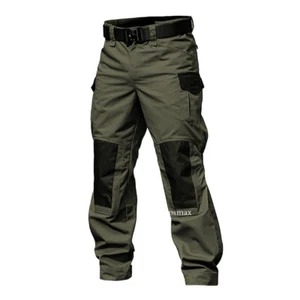 Men's Military Tactical Cargo Pants Army Green Combat Pants Uniforms Trouser New - Picture 1 of 26