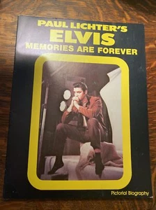 1978 Paul Lichter’s ELVIS Memories Are Forever Pictorial Biography Softcover - Picture 1 of 8