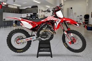 FITS HONDA CRF450 2017 18 19 2020 & CRF250 2018 19 20 2021 graphic kit decal crf - Picture 1 of 6