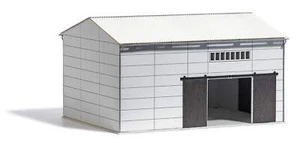 Busch 1911 HO/OO Gauge LPG Shed Kit - Picture 1 of 2