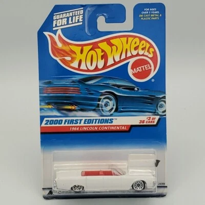 Hot Wheels 2000 First Editions 3/36 1964 Lincoln Continental #063 - Image 1 of 4