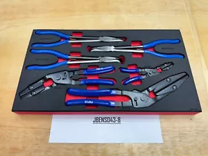 Blue-Point Tools NEW RED 6pc Hose Clamp Pliers Foam Set BPHC600FR - Picture 1 of 9