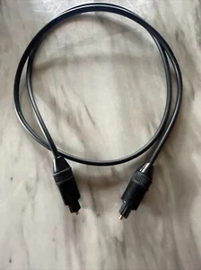 3ft.  Digital  Optical Optic Audio SPDIF MD DVD TosLink Cable Lead Cord - Picture 1 of 2