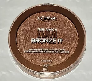 LOREAL #03 DEEP (TRUE MATCH LUMI BRONZE IT). BRAND NEW, SEALED. FAST FREE SHIP. - Picture 1 of 2