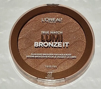 LOREAL #03 DEEP (TRUE MATCH LUMI BRONZE IT). BRAND NEW, SEALED. FAST FREE SHIP. - Image 1 of 2