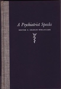 Writings..of DOCTOR C. CHARLES BURLINGAME, PSYCHIATRIST 1885-1950- Signed Letter - Picture 1 of 3