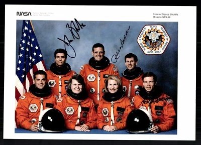 STS-58 NASA Mission Von 3 Original Signiert # G 43811 - Bild 1 von 2