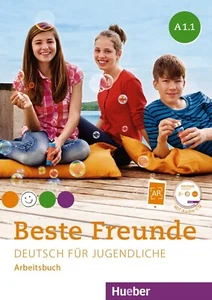 Hueber BESTE FREUNDE Arbeitsbuch A1.1 MIT AUDIO CD Deutsch fur Jugendliche - Picture 1 of 2