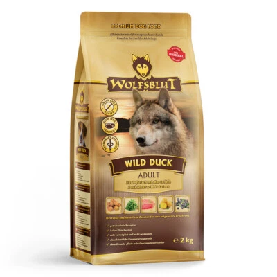 Wolfsblut - Wild Duck Adult - 2 kg - Hundefutter - Bild 1 von 4