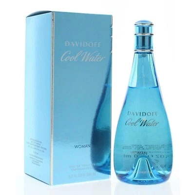 Woman Perfume Davidoff Cool Water Woman Eau de Toilette 200ml (With Package) - image 1 of 4