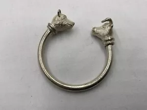 VINTAGE TIFFANY & CO. STERLING SILVER BULL & BEAR WALL STREET KEYRING - Picture 1 of 6