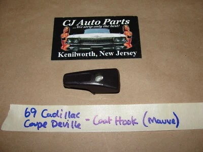 OEM 69 Cadillac Coupe Deville INTERIOR TECHO ABRIGO GANCHO MOLDURA Foto 1 de 4