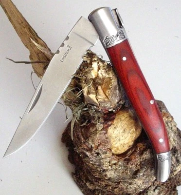 Laguiole Taschenmesser Klappmesser Arabesque rougeâtre NEU!