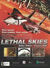 Lethal Skies Elite Pilot   Team Sw Print Ad Poster Art Playstation 2 Ps2