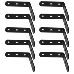 10 Pcs Eckcode Für Rechtwinklige Klammer Aus Edelstahl Eckregal Kleiderbügel - Bild 1 von 12
