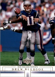 2001 Upper Deck #94 Drew Bledsoe WSU New England Patriots NFL Football Card - Picture 1 of 2