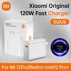 Xiaomi 120W Fast Wall Charger Adapter USB-C Cable Mi12/13 Pro Redmi Note 12Pro +
