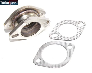 Universal 3" to 2.5" 2 Bolt Catback Muffler Extension Flange Adapter &Gasket - Picture 1 of 10