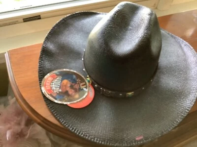 Sombrero de Vaquero Bullhide Wild Spirit Azul con Banda Turquesa Talla Grande Nuevo con Etiquetas Foto 1 de 4