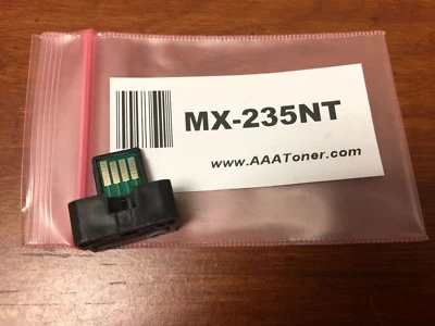 (1) MX-235NT Toner Chip for Sharp AR-5618, 5620, 5623, M182, M202D, M232D Refill - Image 1 of 3