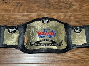 Cinturón réplica WWF Wrestling Tag Team Championship tamaño completo alta calidad. No es juguete - Imagen 1 de 2