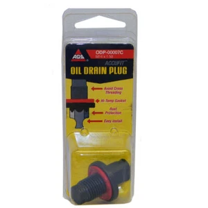 Engine Oil Drain Plug fits 1968-2015 Volkswagen Jetta Golf Passat AGS COMPANY - Picture 1 of 2
