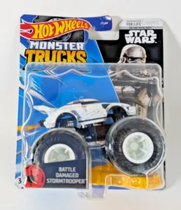 Hot Wheels Monster Trucks Battle Damaged Stormtrooper Maßstab 1:64 Diecast HKM41 - Bild 1 von 5