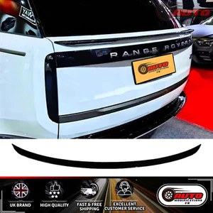 Range Rover L460 Rear Mid Wing Boot Spoiler Lip Body Kit Gloss Black 2022+ - Picture 1 of 8