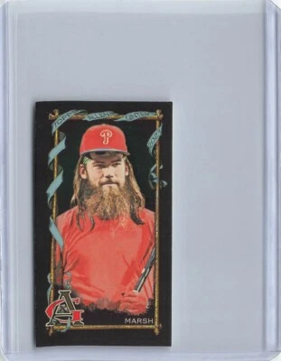 2023 Topps Allen & Ginter X Mini - Brandon Marsh - Phillies #191 - Image 1 of 2