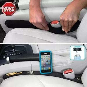Drop Stop - The Original Patented Car Seat Gap Filler (Shark Tank) - Set of 2 - Picture 1 of 7