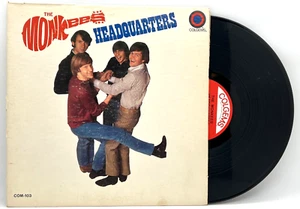 THE MONKEES - HEADQUARTERS VINLYL LP RECORD 1967 HOLLYWOOD PRESSING MONO - Picture 1 of 7