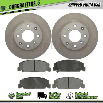 Juego de pastillas de freno de disco delanteras OE para Honda Accord 1984 1985 1,8 L Foto 1 de 4