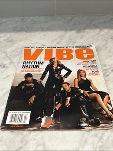 VIBE MAGAZINE FEBRUARY 2002. RHYTHM NATION, USHER, FAITH EVANS & MORE. - Picture 1 of 5