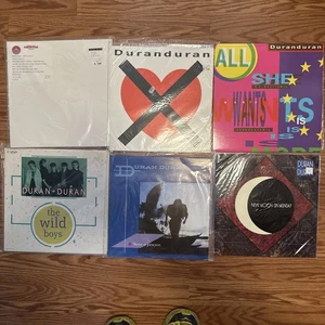 Duran Duran Vinyl Lot Of 6 Tiger Master Mix Wild Boys And More READ Desc. - Foto 1 di 16