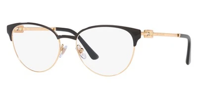 Gafas ojo de gato Bvlgari BV2247 2023 54 mm de metal negro y oro rosa - para mujer Foto 1 de 3