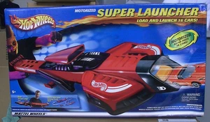 Hot Wheels Motorized Super Launcher 27238 Damaged Package - Picture 1 of 10