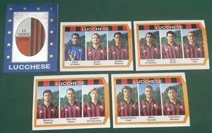 SET DI 5 FIGURINE CALCIATORI CALCIOFLASH 94 1993-94 TEAM LUCCHESE COMPLETA NUOVE - Picture 1 of 1