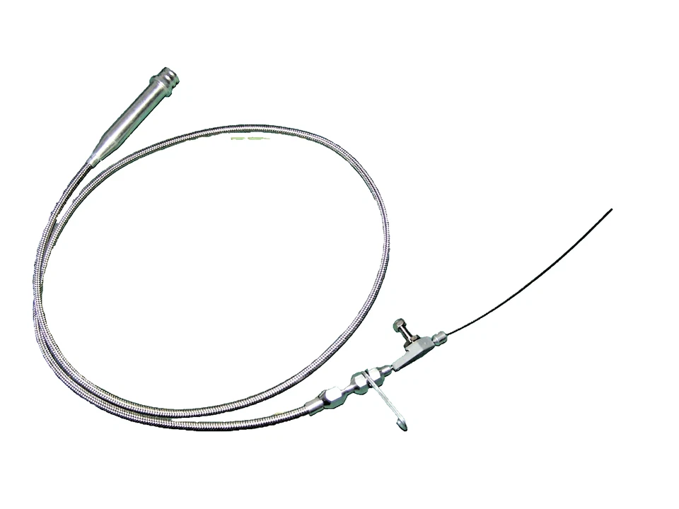 Cable de transmisión Kick Down para 700R GM Chevy Olds Buick SS línea trenzada Foto 1 de 4