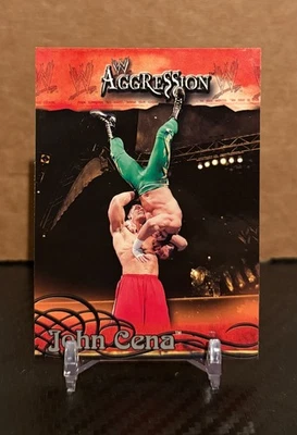 2003 Fleer WWE Aggression John Cena #59 (RC) - Image 1 of 2