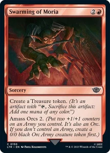 Swarming of Moria 0150 MTG LTR Common NP - Picture 1 of 1