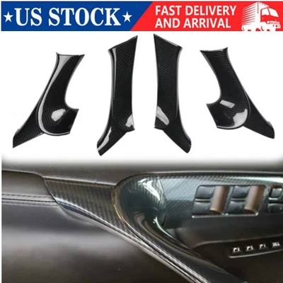 Carbon Fiber Interior Door Armrest Panel Trim For Lexus IS F 250 350 2006-2013 - Image 1 of 4