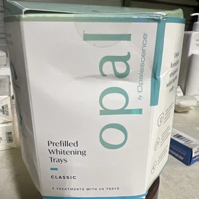 Bandejas blanqueadoras de dientes precargadas Opal by Opalescence Go 7 tratamientos nuevas selladas Foto 1 de 2