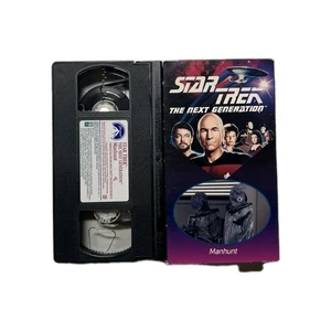 Star Trek The Next Generation: Manhunt 1989 VHS - Good Condition Episode 45 - Bild 1 von 6