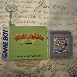 Wario Land Super Mario Land 3 Nintendo Game Boy Game Case & Booklet - Picture 1 of 4