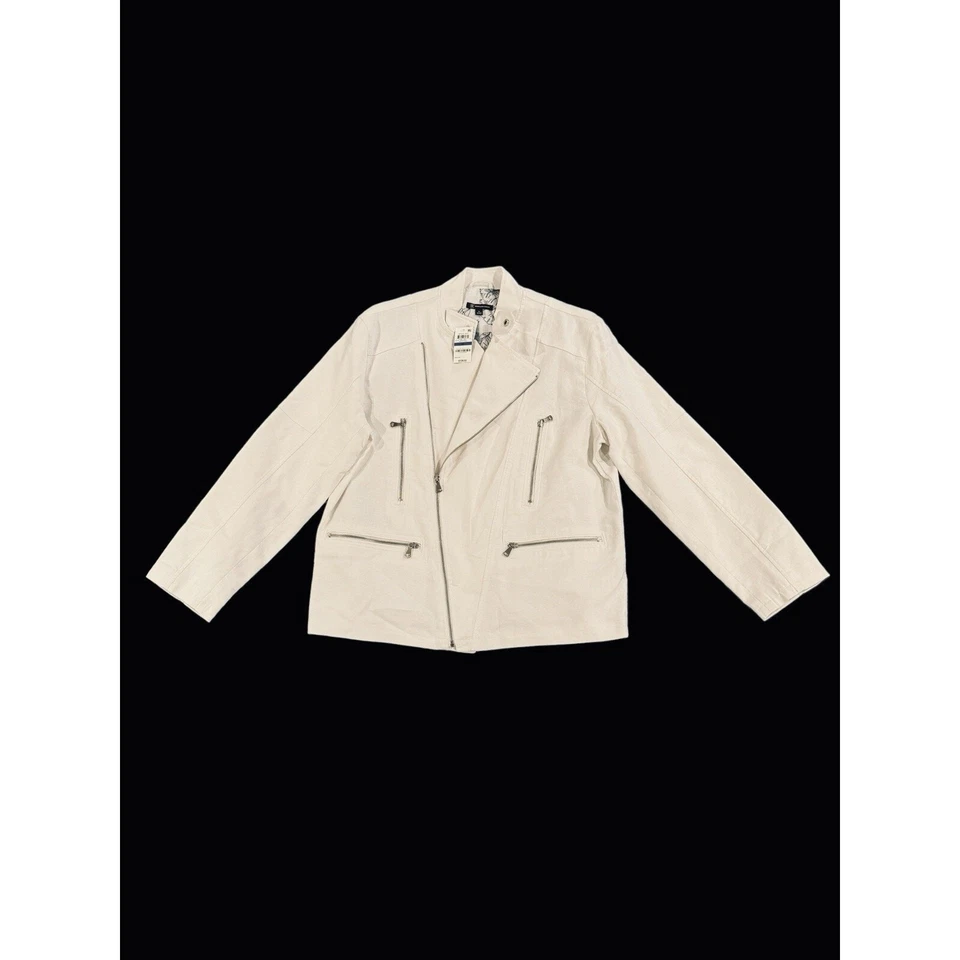 I.N.C International Concept Men’s Linen Jacket Size X-Large - Image 1 of 4