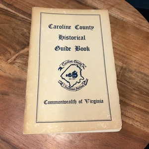 Caroline County Historical Guidebook, Virginia 1957 Jamestown festival - Imagen 1 de 8